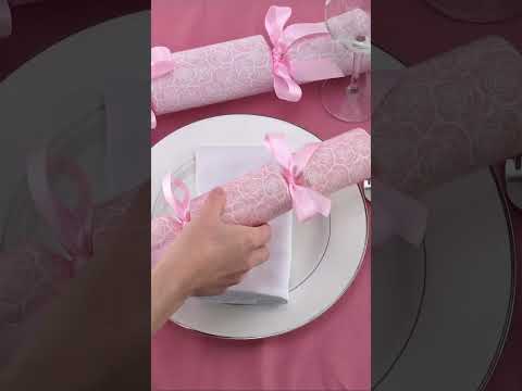 Modern Pink Rose | Cracker Making Craft Kit | Make and Fill Your Own