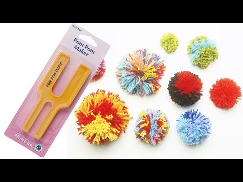 3cm/5cm Dual Ended Reusable Pom Pom Maker | Single | Cracker Filler | Mini Gift