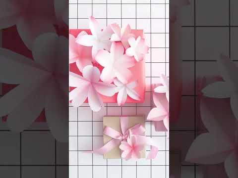 Cherry Blossom Shower | Complete Cross Stitch Kit with Hoop | Sakura