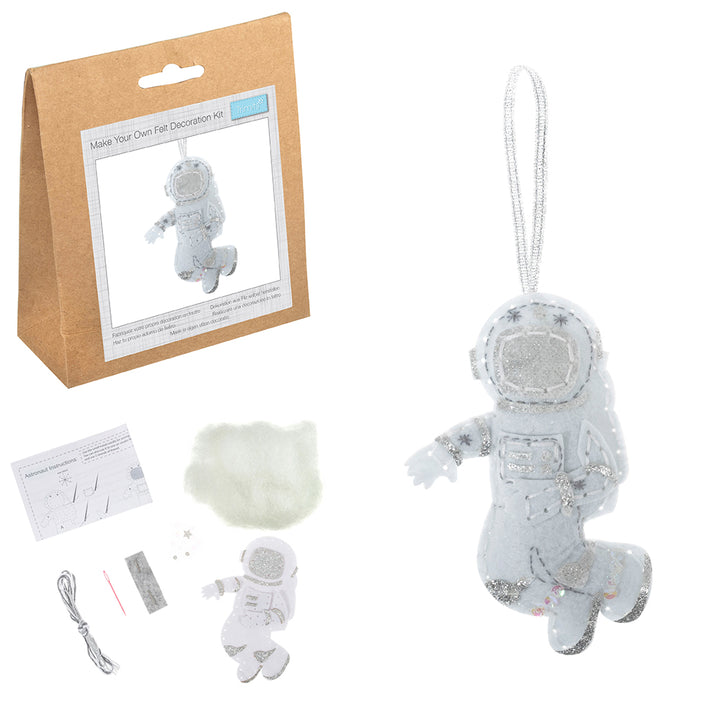 Astronaut | Felt Sewing Kit | Hanging Ornament | Adults & Older Kids