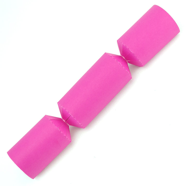 Shocking Pink | Small Crackers | Make & Fill Your Own Crackers | Eco Recyclable