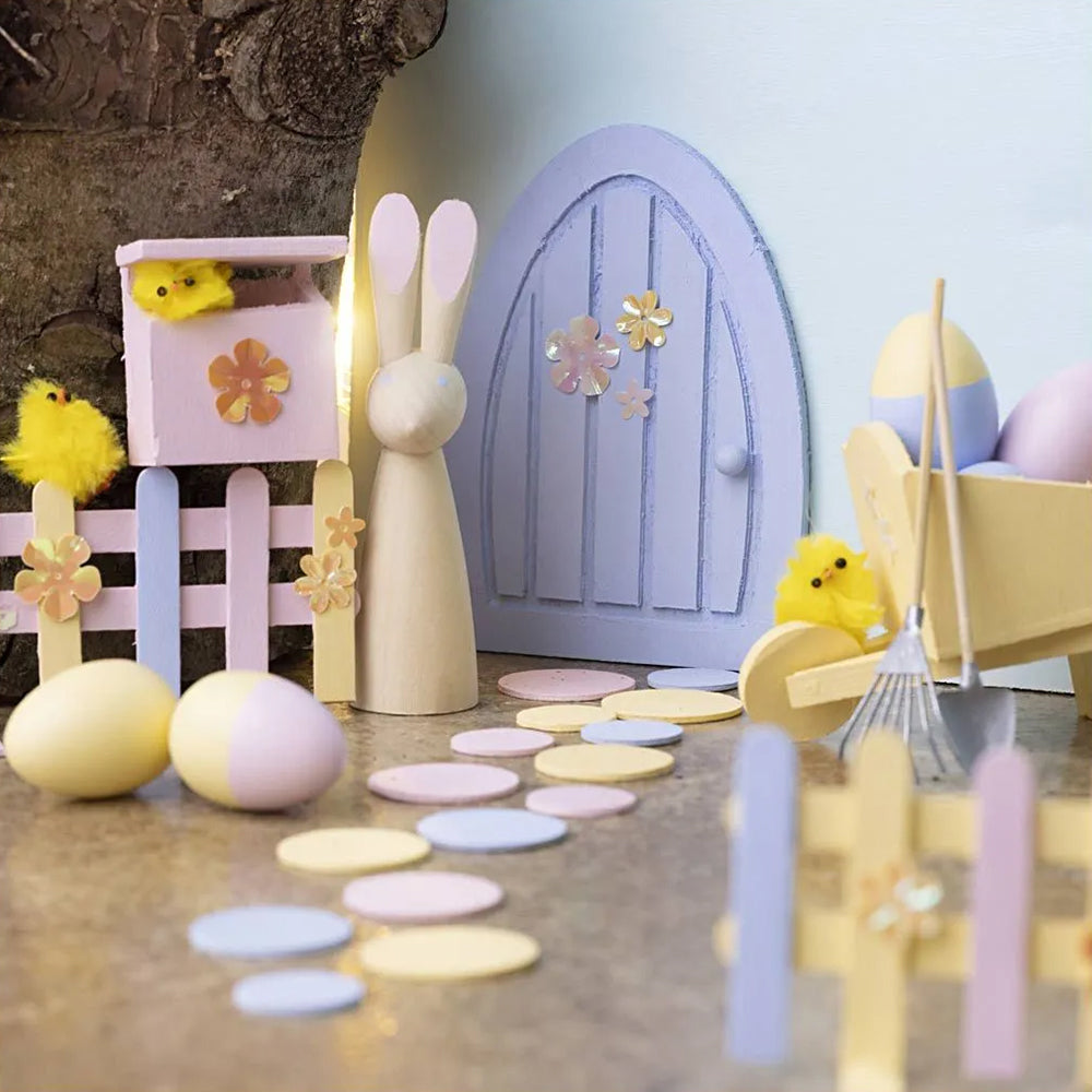 Easter Bunny Door Scene | Complete Easter Craft Kit