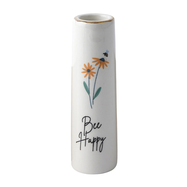 Bee Happy | Little Bud Vase | Mini Gift | Cracker Filler