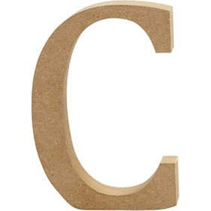 Medium 8cm Wooden MDF Letters, Numbers & Symbols | Wood Shapes for Crafts