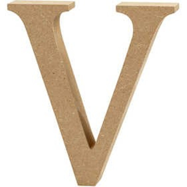 Medium 8cm Wooden MDF Letters, Numbers & Symbols | Wood Shapes for Crafts