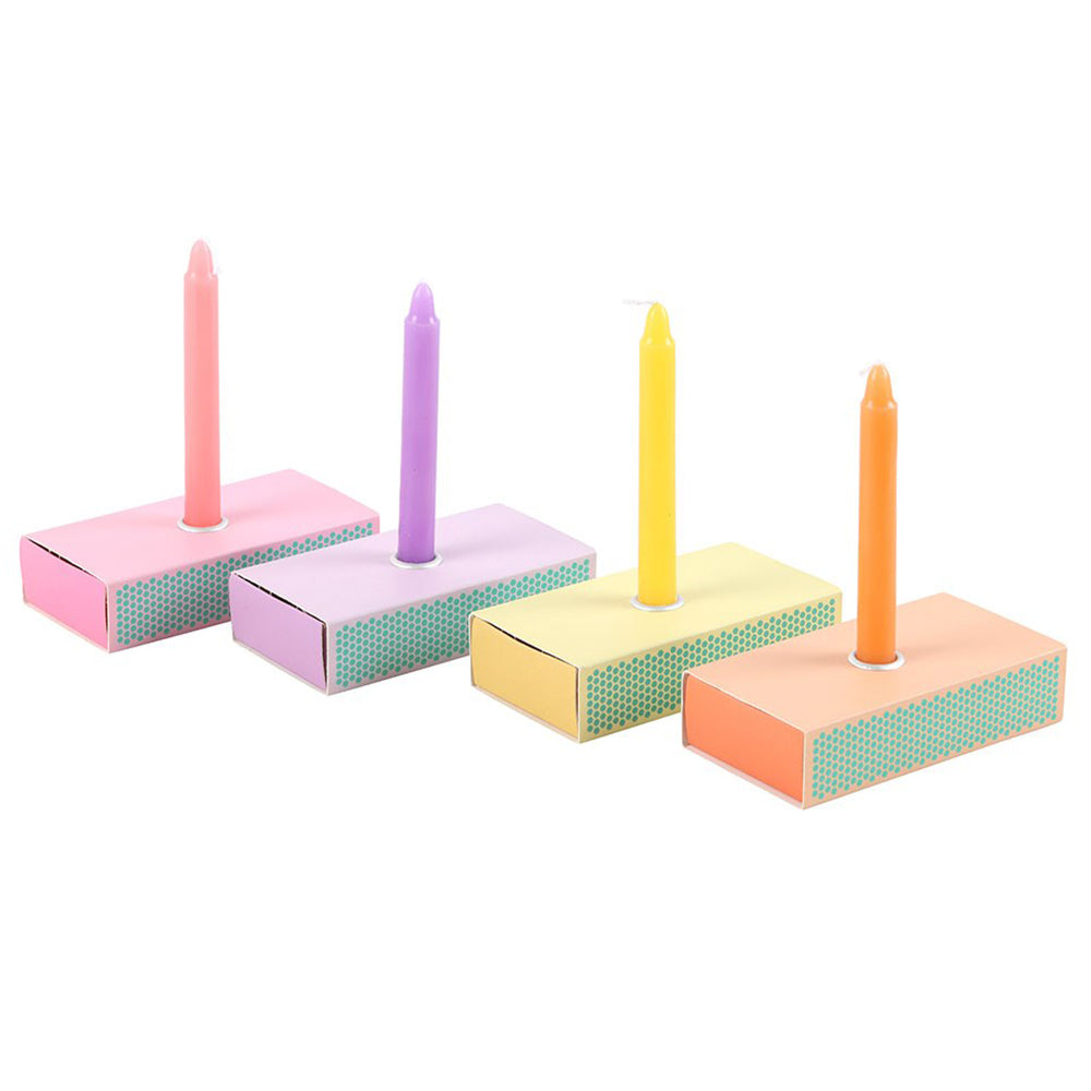 Calm | 3 Affirmation Candles & Holder | Oversized Matchbox of Mindfulness