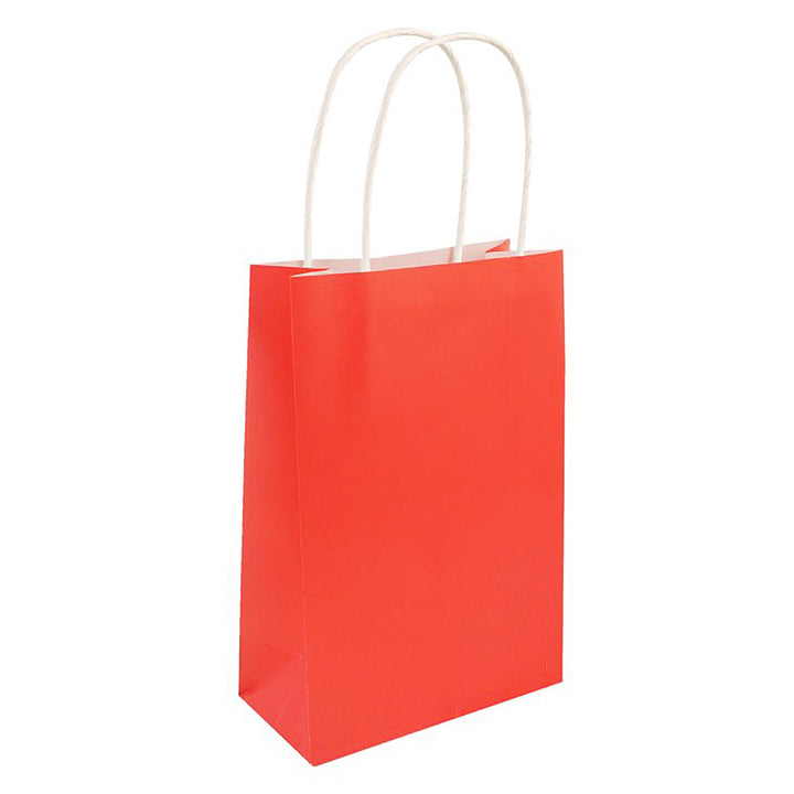 Paper Party Bags with Paper Handles | Choice of Colours | Recyclable | 21x14x7cm