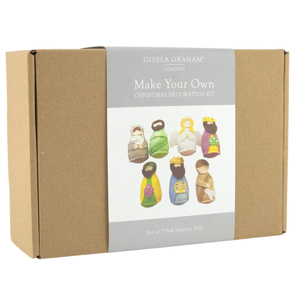 Nativity Characters | Complete Sewing & Craft Kit | Makes 7 | 8cm Tall