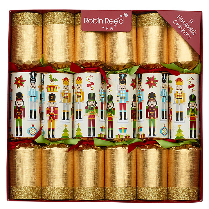 6 Handmade Nutcracker Themed Crackers