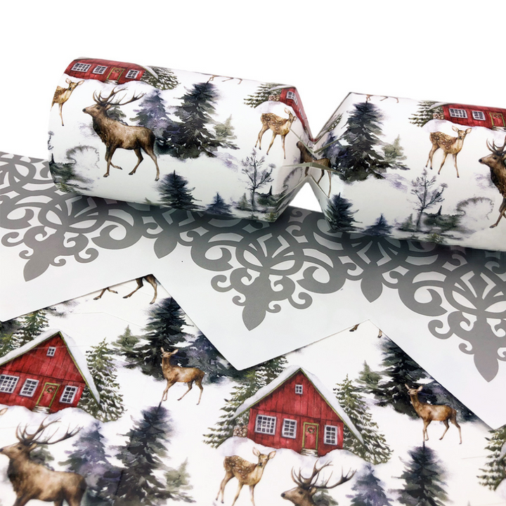 Christmas in the Alps | Christmas Cracker Making Craft Kit | Make Your Own