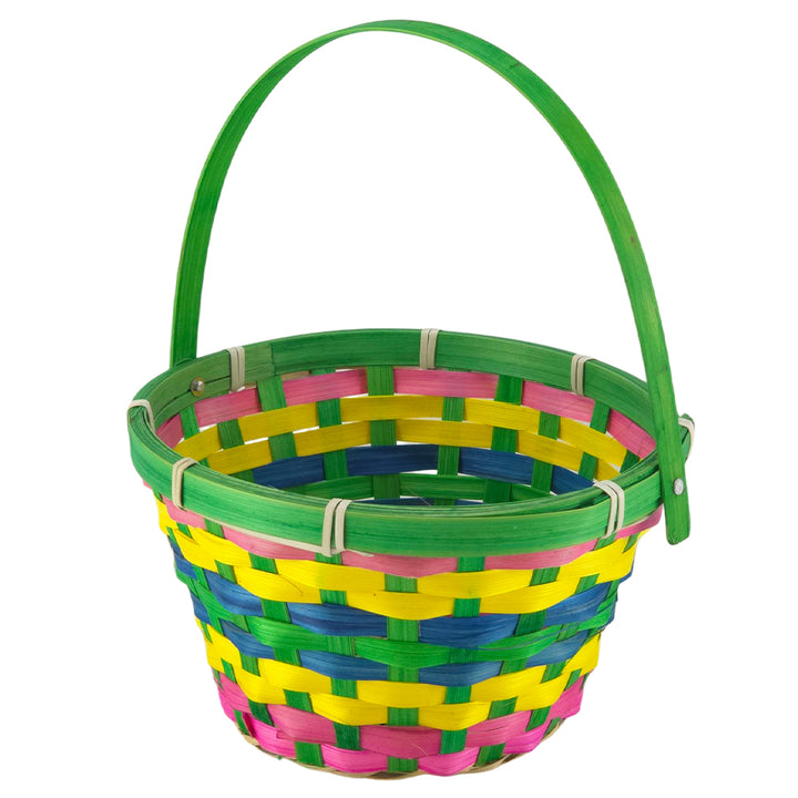 Bamboo Basket | Ideal for Easter Egg Hunts | 20cm Wide