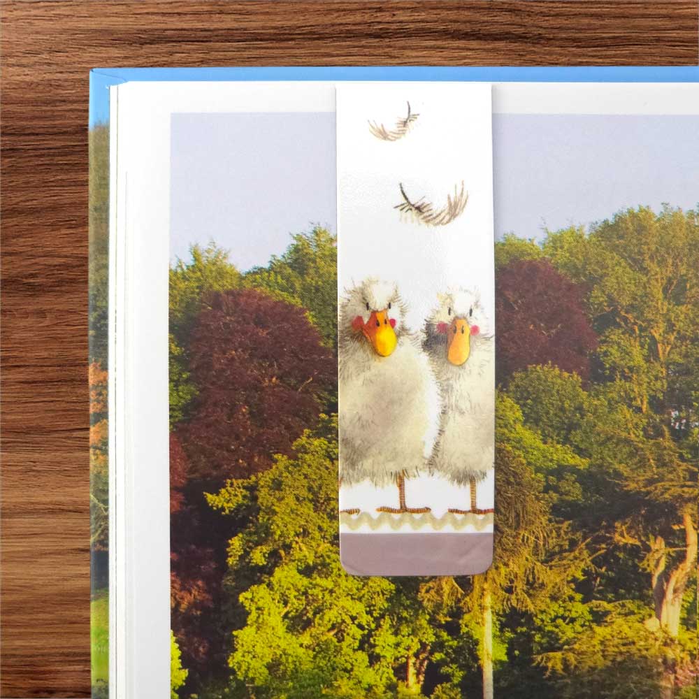 Duck Duo | Double Sided Magnetic Bookmark | Mini Gift | Cracker Filler