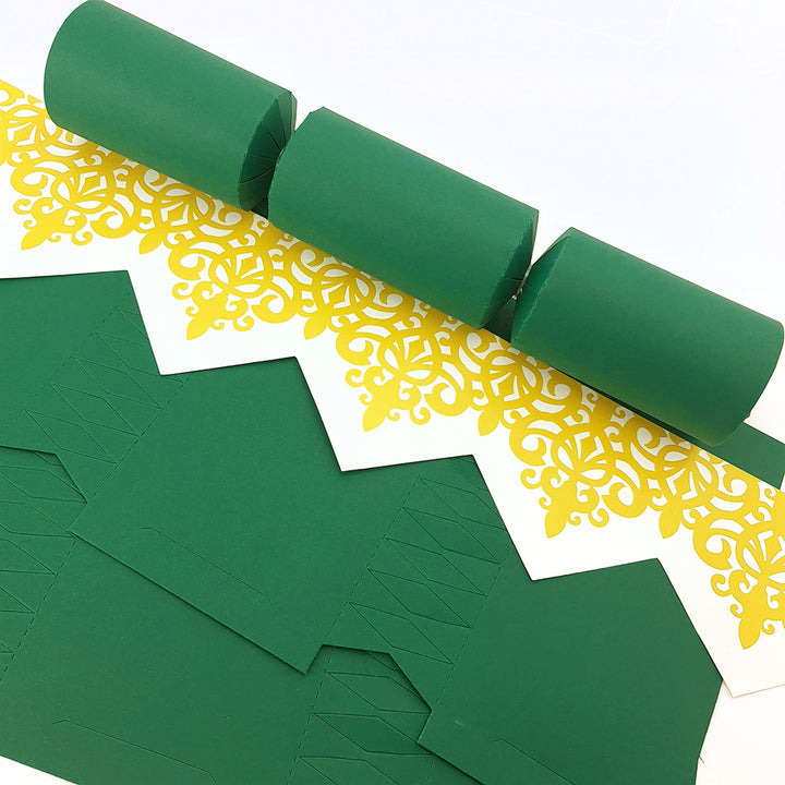 Rich Green | Cracker Making DIY Craft Kits | Make Your Own | Eco Recyclable