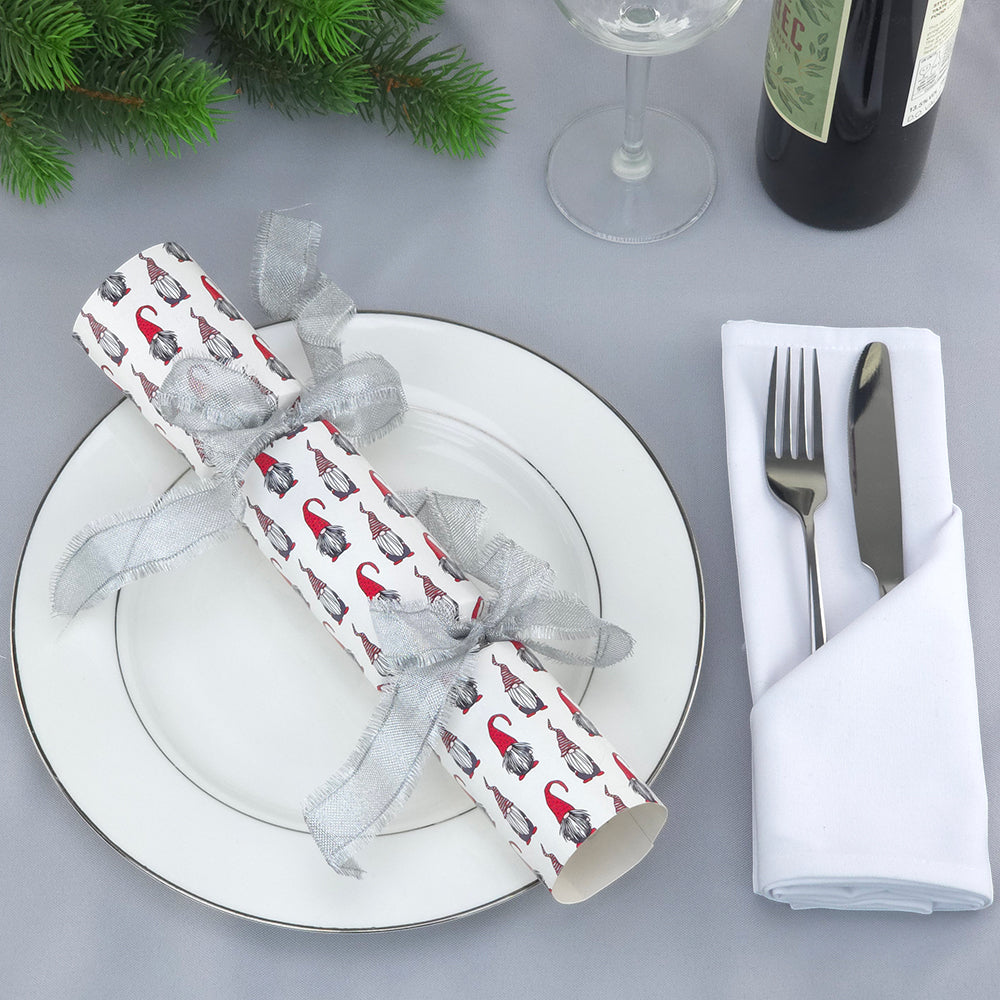 Nordic Gonks | Makes 6 Christmas Crackers with Ribbons | Make & Fill Your Own