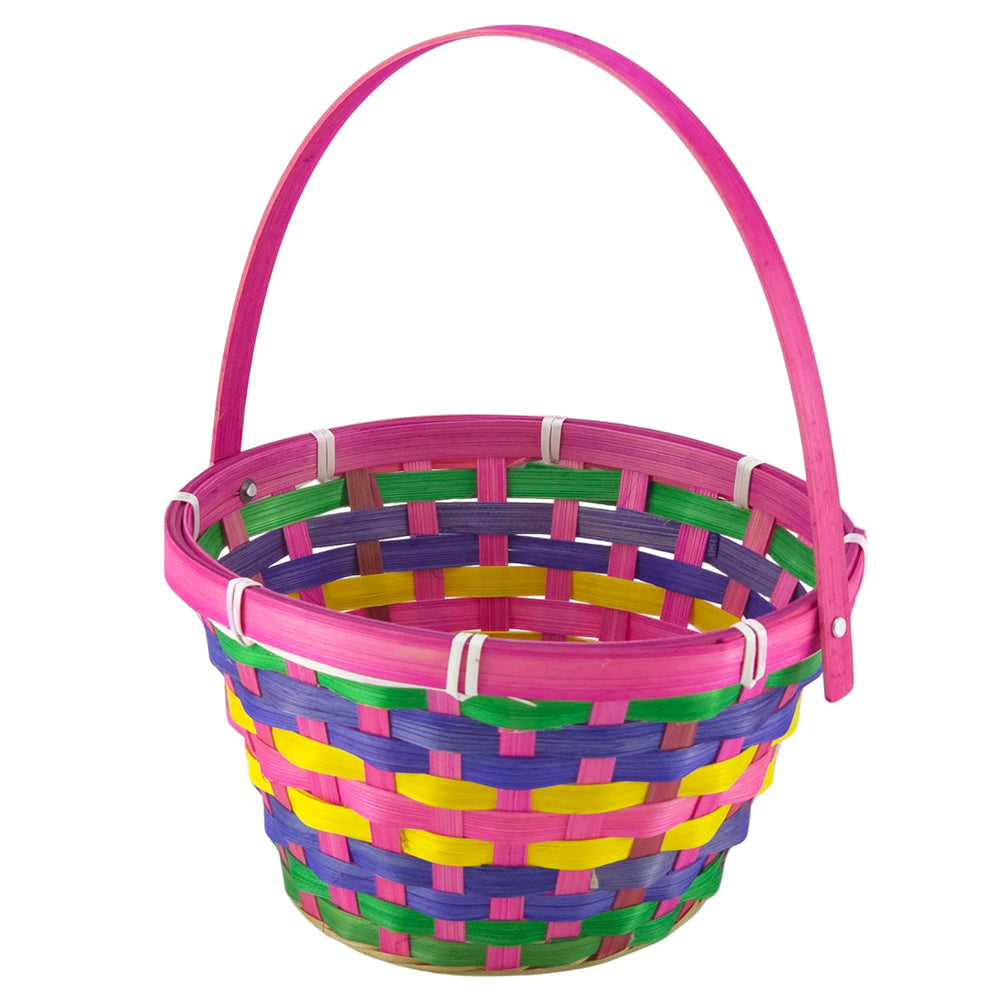 Bamboo Basket | Ideal for Easter Egg Hunts | 20cm Wide