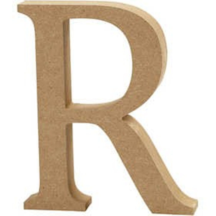 Medium 8cm Wooden MDF Letters, Numbers & Symbols | Wood Shapes for Crafts