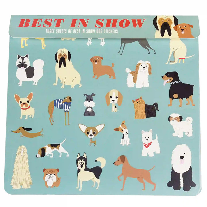 Stickers | Dog Theme | Best in Show | 3 Sheets | 23x21.5cm