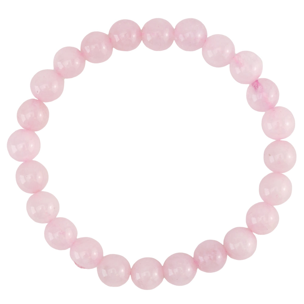 Rose Quartz for Love | Smooth Crystal Bracelet | Mini Gift | Cracker Filler