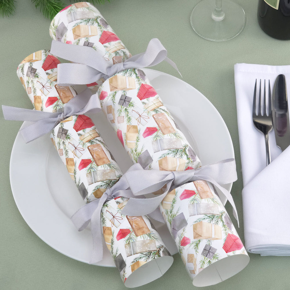 Pine & Presents | Eco Christmas Cracker Making Craft Kit | Make & Fill Your Own